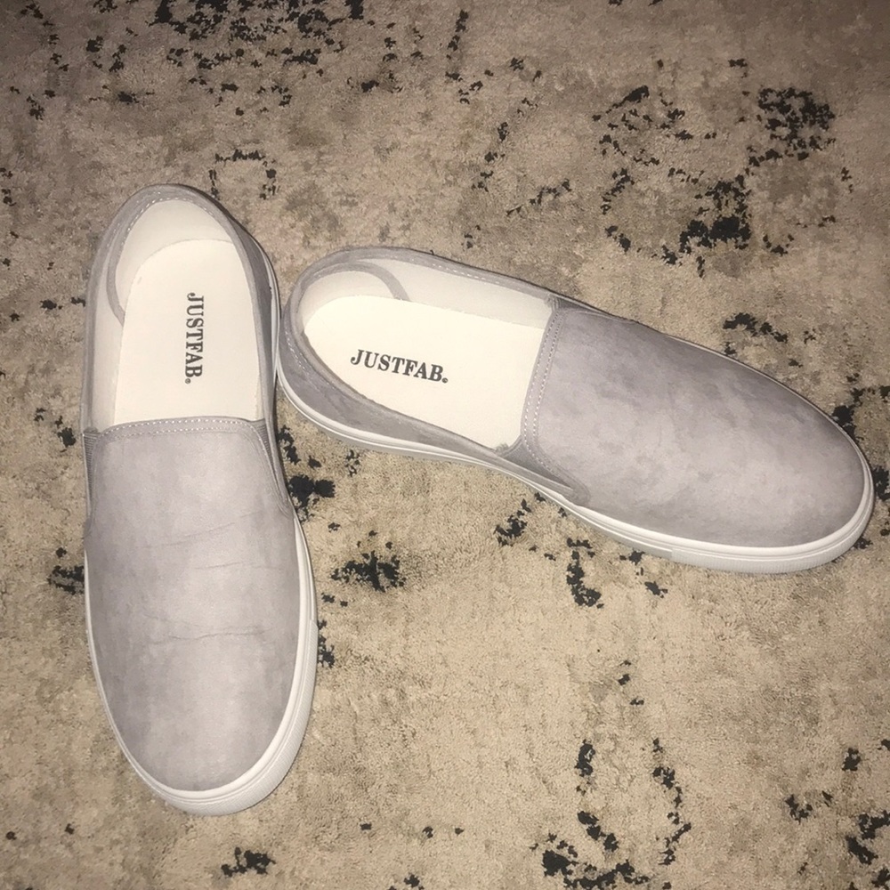 Suede tennis shoes